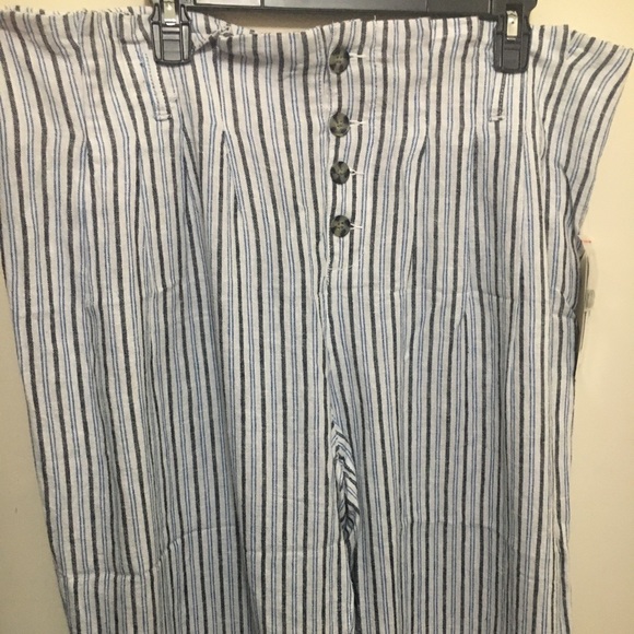 Definitions by d. jeans White Striped Pants - Picture 10 of 10